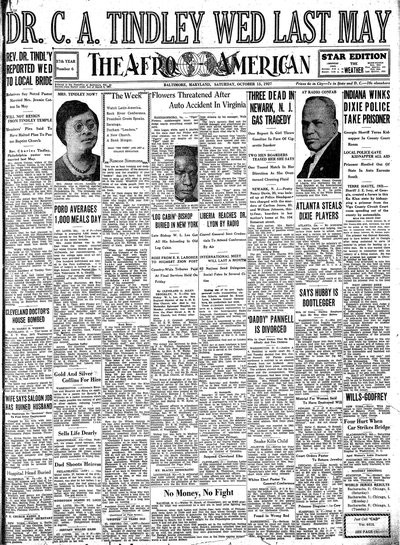 The Afro-American, Oct 15, 1927
