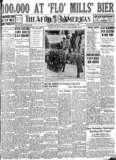 The Afro-American, Nov 12, 1927