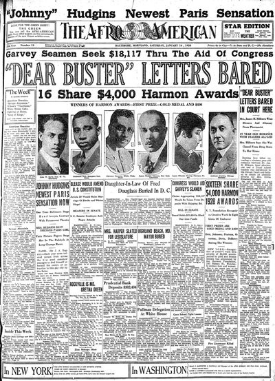 The Afro-American, Jan 14, 1928