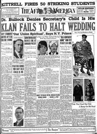 The Afro-American, Feb 11, 1928