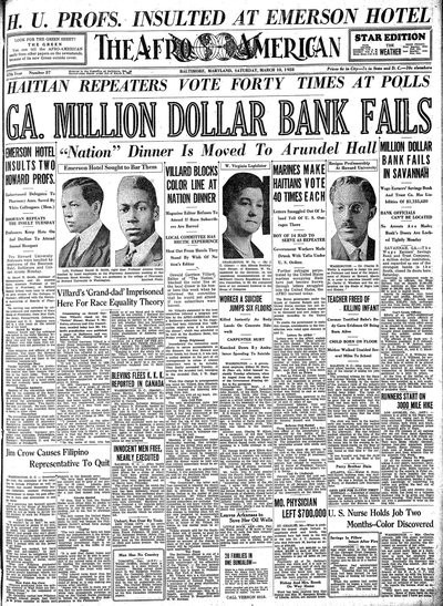 The Afro-American, Mar 10, 1928