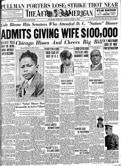 The Afro-American, Mar 17, 1928
