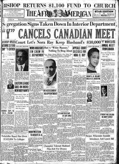 The Afro-American, Apr 21, 1928
