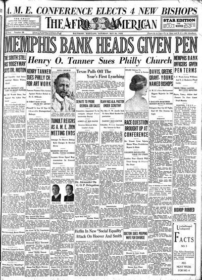 The Afro-American, May 26, 1928
