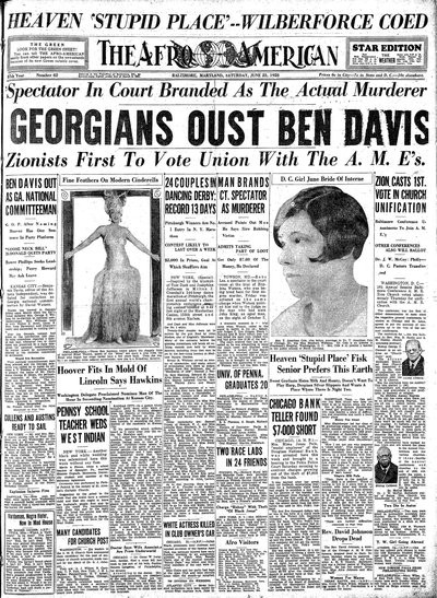 The Afro-American, Jun 23, 1928