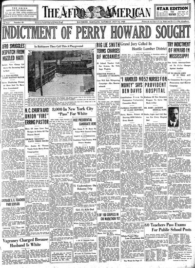 The Afro-American, Jul 14, 1928