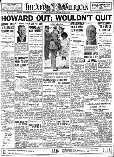 The Afro-American, Jul 21, 1928