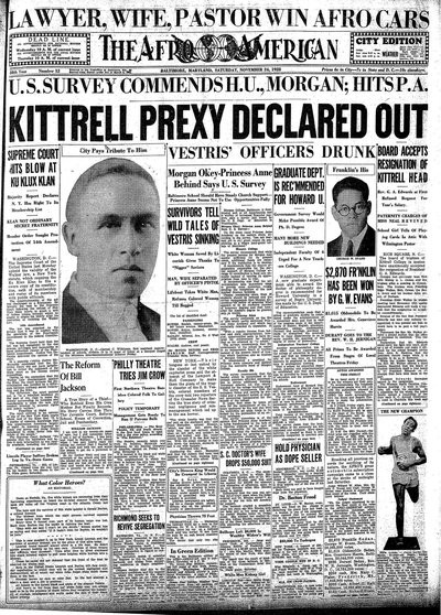 The Afro-American, Nov 24, 1928