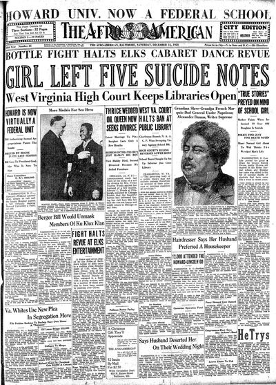 The Afro-American, Dec 15, 1928