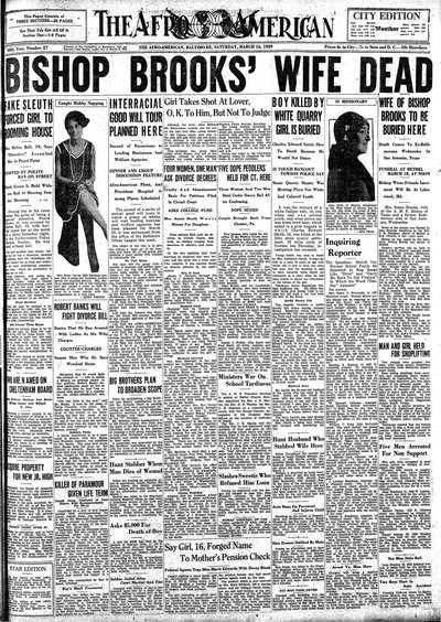 The Afro-American, Mar 16, 1929