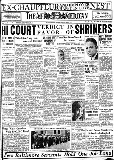 The Afro-American, Jun 8, 1929