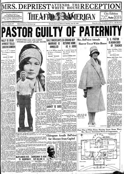 The Afro-American, Jun 15, 1929