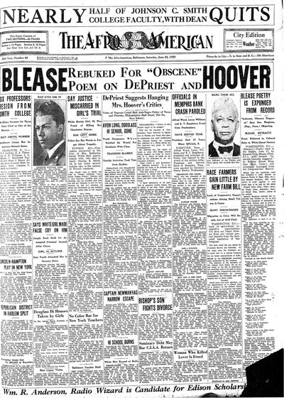 The Afro-American, Jun 22, 1929