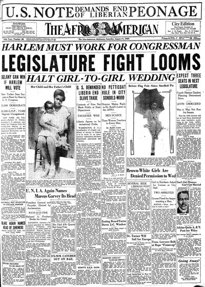 The Afro-American, Aug 17, 1929
