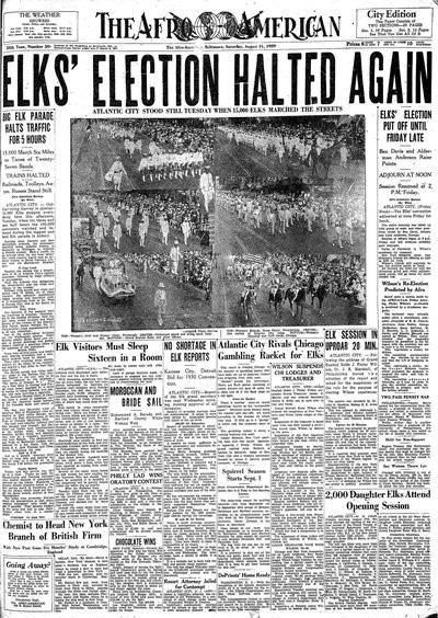 The Afro-American, Aug 31, 1929