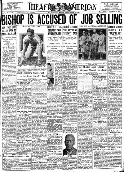 The Afro-American, Oct 26, 1929