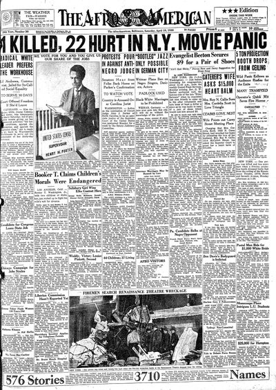 The Afro-American, Apr 19, 1930