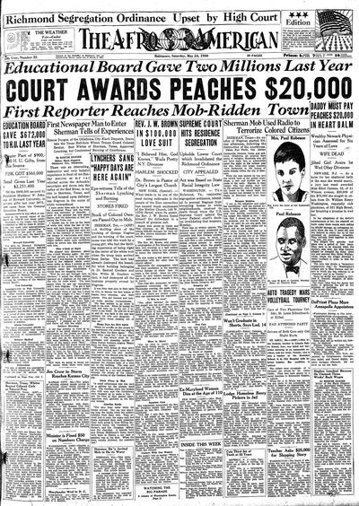 The Afro-American, May 24, 1930