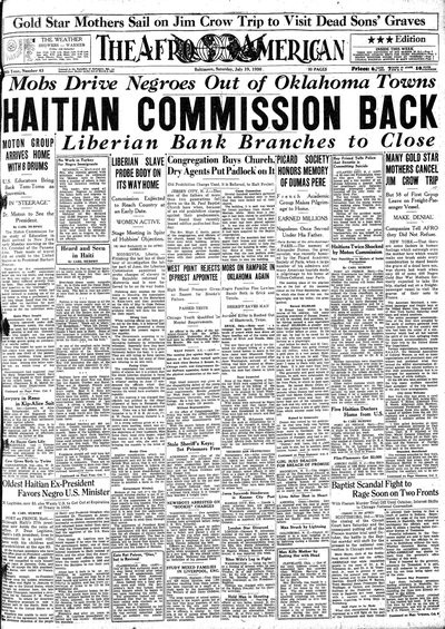 The Afro-American, Jul 19, 1930