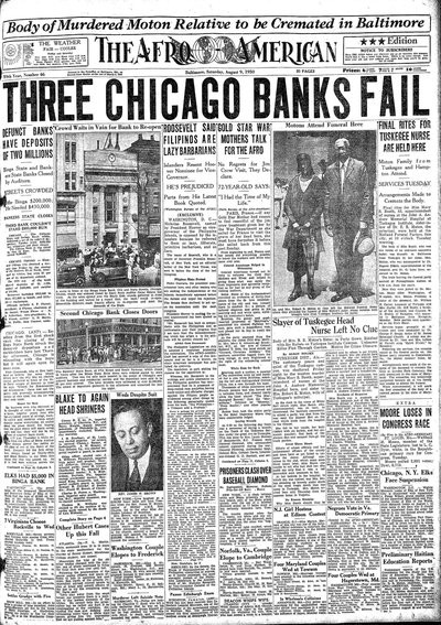 The Afro-American, Aug 9, 1930