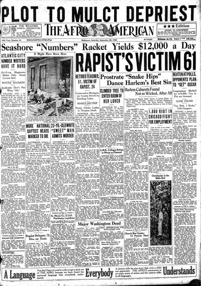 The Afro-American, Sep 20, 1930