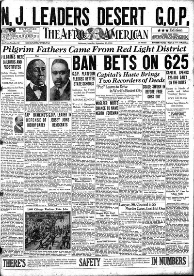 The Afro-American, Sep 27, 1930