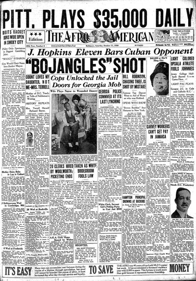 The Afro-American, Oct 11, 1930
