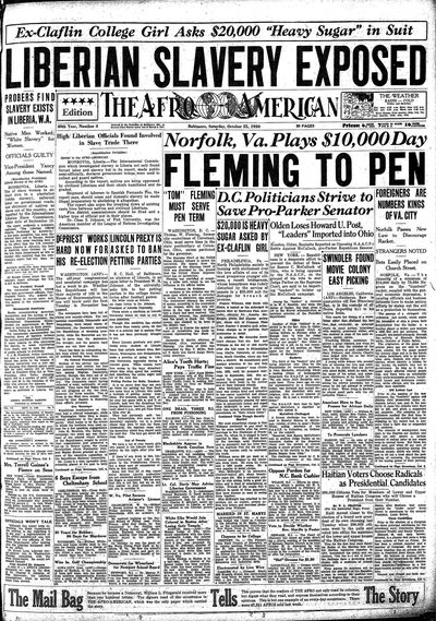 The Afro-American, Oct 25, 1930
