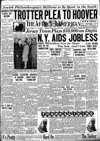 The Afro-American, Nov 22, 1930