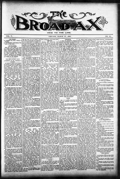 The Broad Ax, Mar 17, 1900