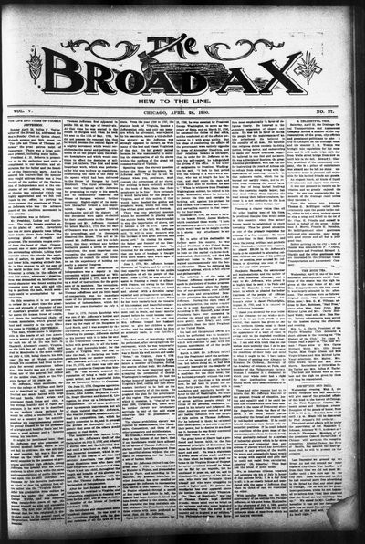 The Broad Ax, Apr 28, 1900