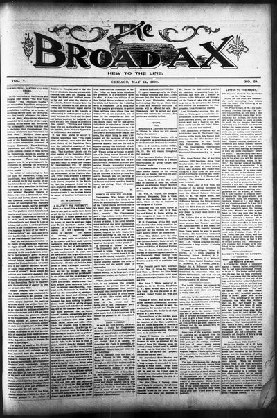 The Broad Ax, May 14, 1900