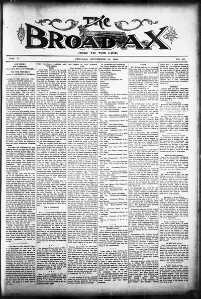 The Broad Ax, Sep 29, 1900