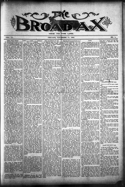 The Broad Ax, Nov 17, 1900
