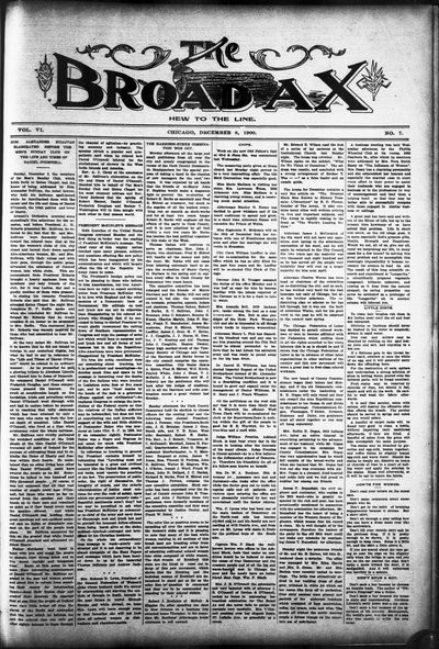 The Broad Ax, Dec 8, 1900