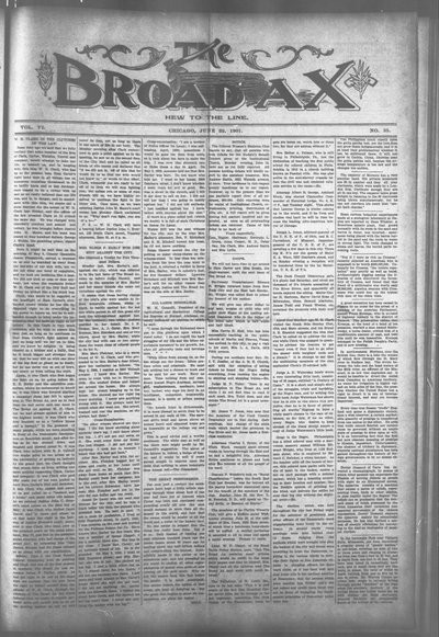 The Broad Ax, Jun 22, 1901