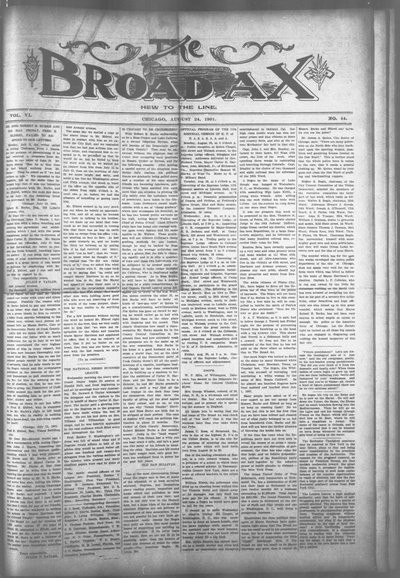 The Broad Ax, Aug 24, 1901