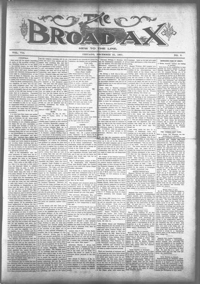 The Broad Ax, Dec 21, 1901