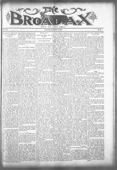 The Broad Ax, Jan 31, 1903