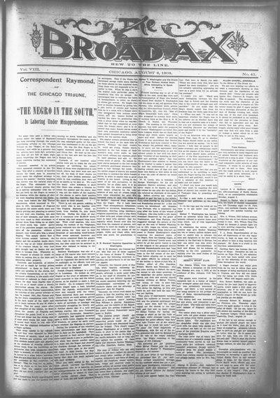 The Broad Ax, Aug 8, 1903