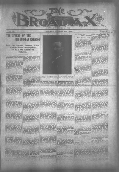 The Broad Ax, Nov 21, 1903