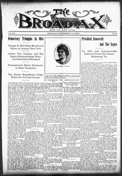 The Broad Ax, Nov 11, 1905