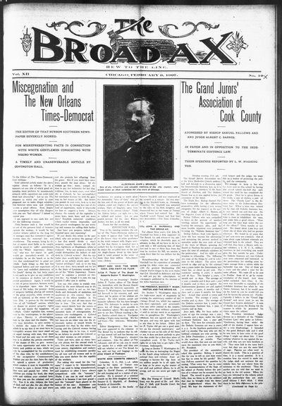 The Broad Ax, Feb 9, 1907