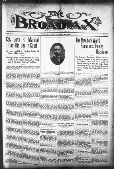The Broad Ax, Sep 28, 1907