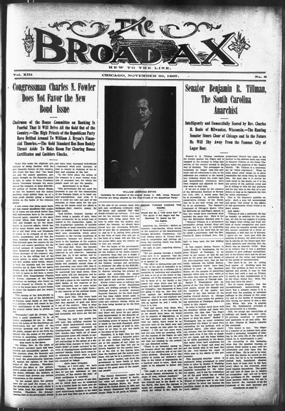 The Broad Ax, Nov 30, 1907