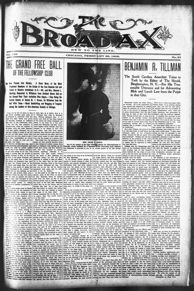 The Broad Ax, Feb 29, 1908