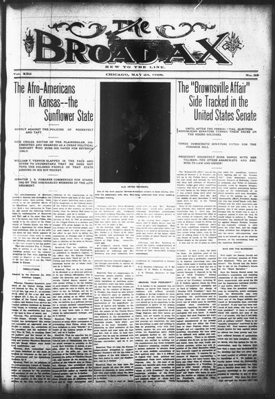 The Broad Ax, May 23, 1908