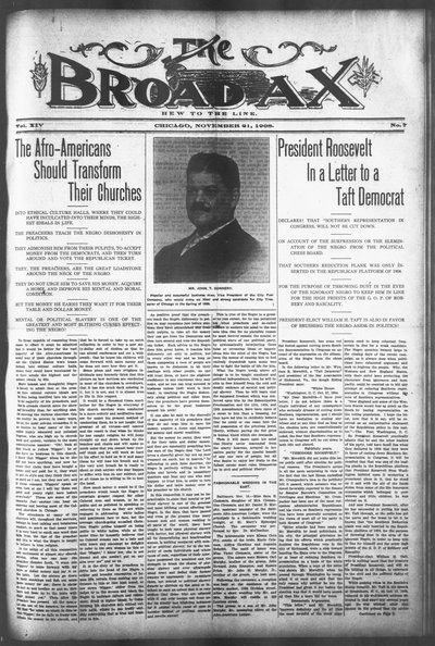The Broad Ax, Nov 21, 1908