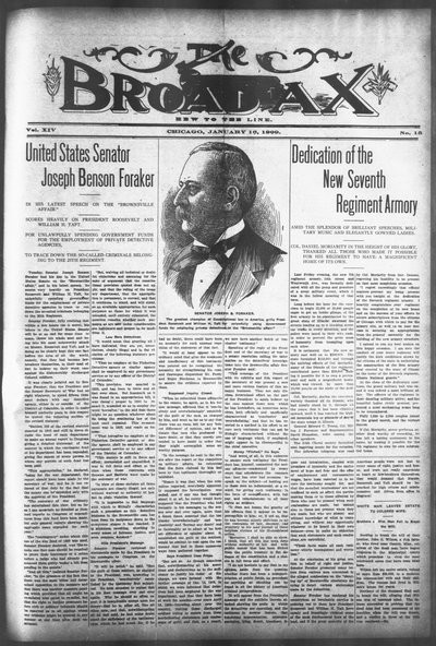 The Broad Ax, Jan 16, 1909