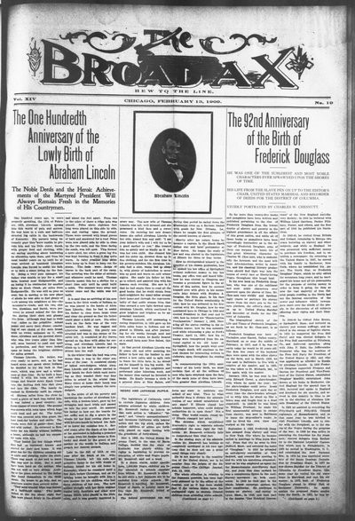 The Broad Ax, Feb 13, 1909
